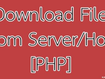 Download File จากอีก Server ด้วย PHP