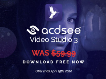 ACDSee แจกฟรีโปรแกรมตัดต่อวิดีโอ ACDSee Video Studio 3